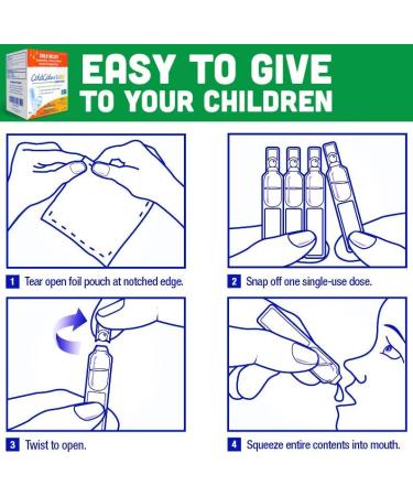 Boiron ColdCalm Baby 40 Count - Single-Use Drops for Relief from Cold Symptoms of Sneezing Runny Nose and Nasal Congestion - Sterile Non-Drowsy Calm (8 Packets with 5 Liquid Doses) 40 Count (Pack of 1) - Buy Online on GoSupps.com