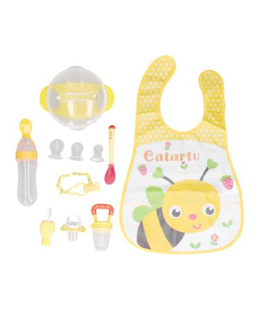 Tyenaza 10-part baby food pacifier set BPA-free food-safe silicone for infant fruit feed for fruit milk and vegetables