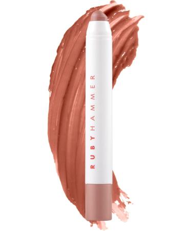 Ruby Hammer Nude Lip Serum Balm - Nude - Smooth & Hydrate Your Lips With Our Instantly Nourishing Solid Serum Lip Balm - Quickly Absorbed & Vitamin-enriched To Protect & Restore Dry Chapped Lips - Buy Online on GoSupps.com