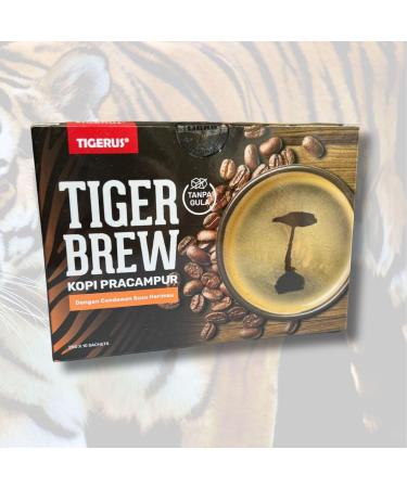 Caf Tiger Milk - Lait de tigre Sclerotium Lignosus Rhinocerus - 10 sachets de 20g - Buy Online on GoSupps.com