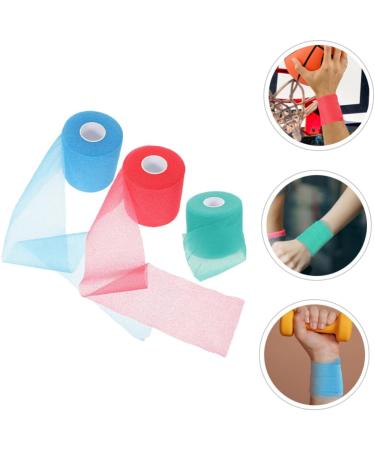 NOLITOY 3 Rolls Skin Membrane Gym Wrist Wraps - Breathable Elastic Lifting Straps & Sports Tape for International Shipping - Buy Online on GoSupps.com