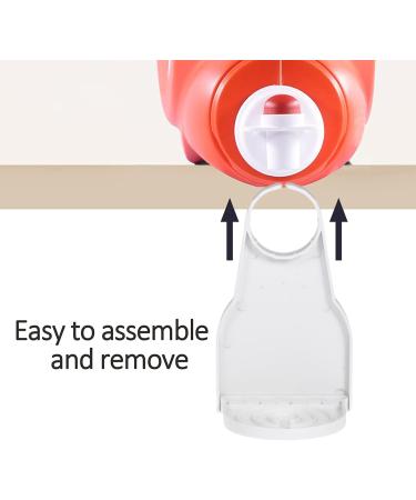 Foldable Detergent Drip Catcher Laundry Organizer Clip Tight On Laundry Bottle Spouts Laundry Detergent Cup Holder Foldable Detergent Drip Catcher - Buy Online on GoSupps.com