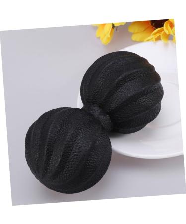 Magiclulu Massage Ball - Happy Life Black-Ish Pain Relief & Shoulder Roller | Premium Yoga Double Ball for Optimal Relaxation - Buy Online on GoSupps.com