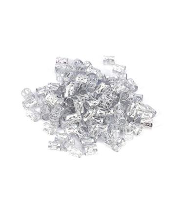 Colorful Hair Lichen Beads - 100 Pearl Cuffs for Styling | 7 Vibrant Colors | Decorative Accessories for Hair - Buy Online on GoSupps.com