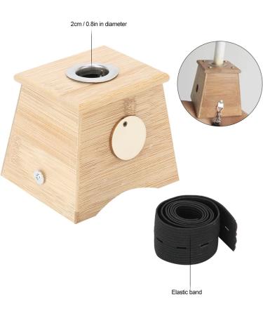 Buy Moxibustion Box Bamboo Moxa Roller Stick Holder for Effective Moxibustion Therapy | International Shipping Available - Buy Online on GoSupps.com