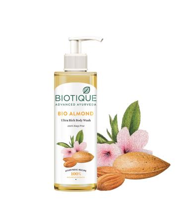 Biotique Almond Oil Ultra Rich Body Wash - Nourishing Botanical Extracts | 200 ml - International Shipping Available - Buy Online on GoSupps.com