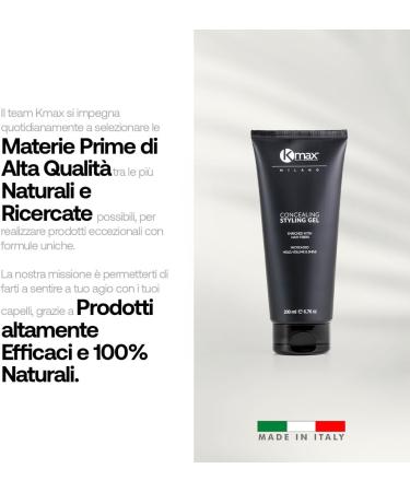 Kmax Thickening Styling Gel redensifying gel with keratin fibers for thinning hair (Medium brown) - Buy Online on GoSupps.com