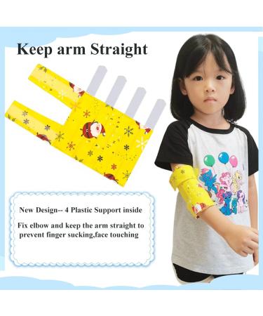 Kid's Elbow Immobilizer Splint & Arm Restraint Wrap - Prevent Hand-to-Face Habits - Buy Online on GoSupps.com