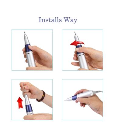 Anself Electric Nail File - Professional Salon Quality Nail Care for Home Use | Fast Shipping Worldwide - Buy Online on GoSupps.com