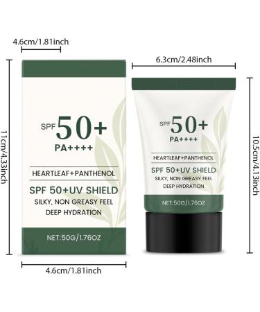 Women's Daily Sun Cream - SPF 50 Travel Sun Cream Lotion Size 90 ml Ultra Light UV Protection Non-Sticky Comfortable for Beach Travel Sports Make-Up - Buy Online on GoSupps.com