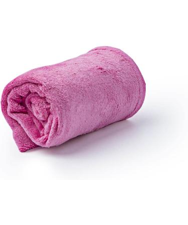 Super Absorbent Microfiber Hair Towel Wrap for Quick Drying - Red Rose - Buy Online on GoSupps.com