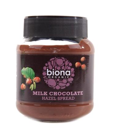 Biona | Milk Chocolate Spread with Witch Hazel – Org | 6 x 350 g
