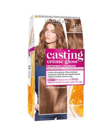 L'Or al paris hair color casting cream gloss without ammonia for a pleasant fragrance 713 iced-tea blond - Buy Online on GoSupps.com
