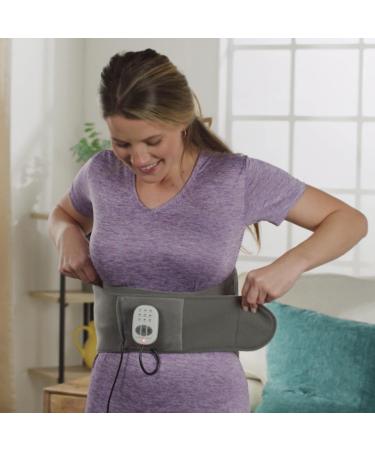 Belena Back Wrap | Warming Massage Pillow | Soothing Vibrations & Lumbar Support | 3 Intensities | Adjustable Belt | USB Powered - Shop Internationally! - Buy Online on GoSupps.com