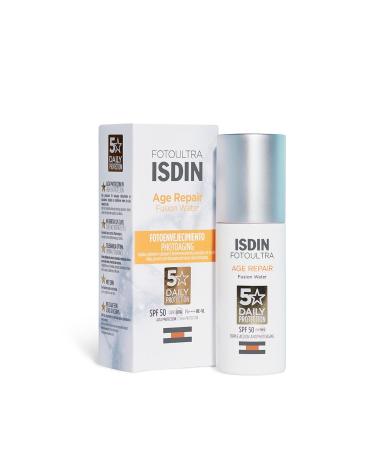 ISDIN FotoUltra Age Repair FW SPF 50 | Daily sunscreen for the face | Triple anti-aging effect 50 ml - Buy Online on GoSupps.com
