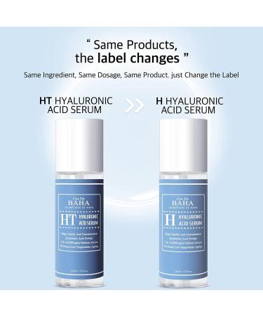 Pure Hyaluronic Acid Serum (120ml 4.0fl oz.) Facial Moisturizer for Cos De Baha - Buy Online on GoSupps.com