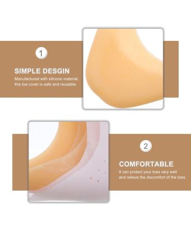 Silicone Gel Toe Pads for Ballet Dance Shoes - Set of 6 Pairs | Toe Covers for Women & Men Dancers | High Wedges & Topper Socks Included - Buy Online on GoSupps.com