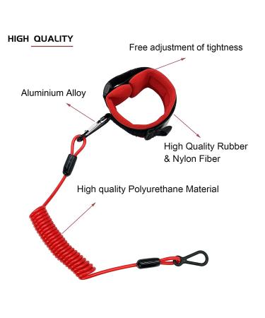 Boat Engine Kill Switch Lanyard Replacement for Mercury Mercruiser Outboard Motor - 60 Inch Long with Wrist Strap - Buy Online on GoSupps.com