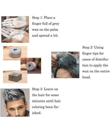 Temporary White Hair Color Dye - Non-Permanent DIY Wax Mud for Party Cosplay & Halloween - Washable Colored Hair Cream - Buy Online on GoSupps.com