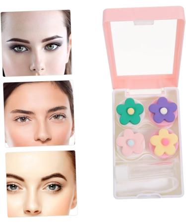 Lalafina 2er-Box Invisible Case for Contact Lenses | Plastic Lens Kit Holder & Eye Care Set with Mirror Film | Travel-Friendly Container - Shop Internationally! - Buy Online on GoSupps.com