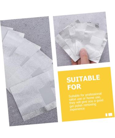 Lot De 100 Feuilles Papier Aluminium Textur Pour Ongles Format Standard Accessoire Manucure Kit Retrait Gel Ongles Usage Professionnel Et Domicile Outil Nettoyage Vernis - Buy Online on GoSupps.com