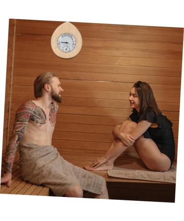 Happyyami Sauna Accessories: Wall Thermometer & Hygrometer for Temperature & Moisture Control | Perfect for Saunas & Home Use - Buy Online on GoSupps.com
