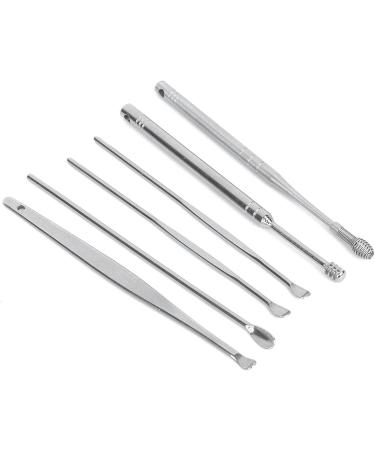 LIANGLIDE Stainless Steel Earwax Removal Kit - 6pcs Set with Box | Earwax Picker & Remover Cleaning Tool - Buy Online on GoSupps.com