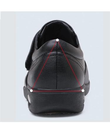 Yytcsjz Diabetic Shoes for Men - Extra Wide Non Slip Recovery Shoe for Elderly with Edema, Arthritis, Fasciitis - Brown 24.5cm - Buy Online on GoSupps.com
