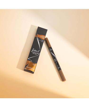 3D Double-sided Eyebrow Pencil Four-fork Tip Eyebrow Pencil for Fashion Eyebrows Sweat-proof - Buy Online on GoSupps.com