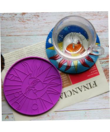 COHEALI 3pcs Coaster Mold Resin Silicone Molds Silicone Molds for Resin Multi-Purpose Molds Art Plate Epoxy 15.2X15.2cmx3pcs As Shownx3pcs - Buy Online on GoSupps.com