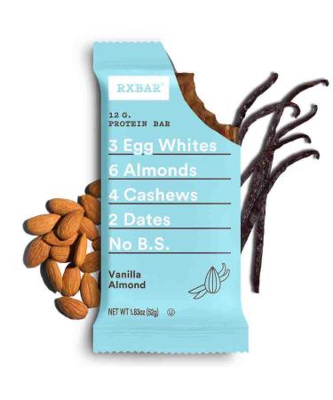 RXBAR Vanilla Almond Protein Bar - 1.83 oz | Gluten-Free High Protein Snack - Buy Online on GoSupps.com