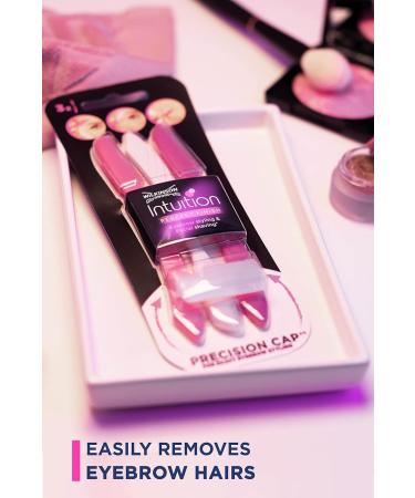 Wilkinson Sword Intuition Eyebrow Former | Women's Face Hair Remover & Trimmer | Peeling Dermaplaning Tool | 6 Disposable Razors - Shop Now! - Buy Online on GoSupps.com