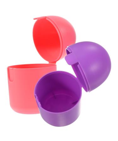 FRCOLOR 2pcs Menstrual Cup Holder Colored Storage Cup Women Accessory Girl Supply Female Supply Home Cleaning Holder Female Organizer Women s Supply Female Menstrual Supply As Shown 1 Count (Pack of 1)