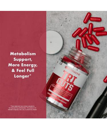 NutraOne Tricuts Thermogenic Supplement - Weight Management, Energy Boost & Metabolic Support (90 Capsules) - Buy Online on GoSupps.com