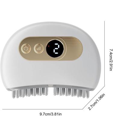 Buy Hair Growth Scalp Massage Device & Gua Sha Facial Tools | EMS Lifting Head Massager for Stress Relief | Bavokon Meridian Brush - International Shipping - Buy Online on GoSupps.com