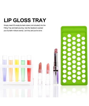 Lurrose DIY Lip Balm Kit - 3PCs Spatel Set & Holder - Craft Your Own Lip Balm - Ideal for DIY Projects - International Shipping Available - Buy Online on GoSupps.com