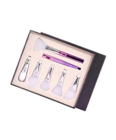 Angoily Sleepmask 1set Brush Set Products Silicone Makeup Applicator Applicator Brush Cream Makeup Brush Skincare Products for Cleaning Scraper Silica Gel Soft Fur Beauty Products