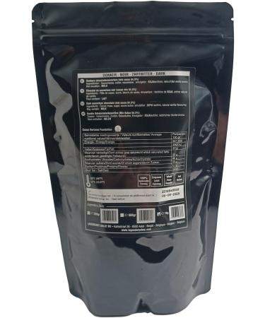 Legendary Married to Callebaut CALLETS - Original Belgian Chocolate Lozenges for Fondue Fountains Blanket. Drinking Cocoa and More (Black 1 kg) - Buy Online on GoSupps.com
