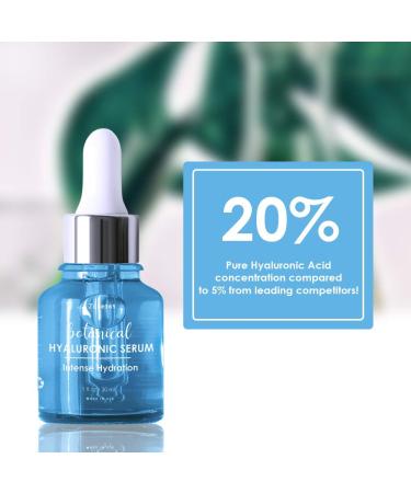 Zone 365 Hyaluronic Acid Serum with Vitamin C & E - Intense Moisture & Hydration for Face â€“ 1 fl oz - Buy Online on GoSupps.com