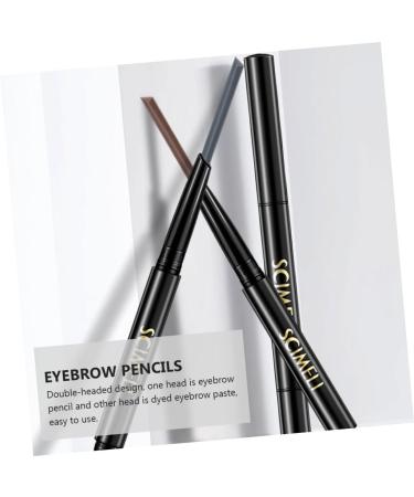 Didiseaon 6pcs 2 1 Eyebrow Makeup Tools Make up Kit Thin Eyebrow Pencils Lasting To Rotate Eyebrow Pencil - Buy Online on GoSupps.com