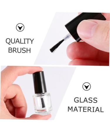 Mipcase Lot de 25 Flacons de Vernis Ongles Vides en Verre 5Ml Bouchon Aluminium lectrolytique et Pinceau Int gr Mini Format Portable pour Nail Art et Remplissage Pr cis - Buy Online on GoSupps.com