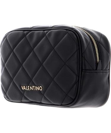 Valentino Women's Soft Cosmetic Case - Black | Luxurious Beauty Bag for Women | Shop Internationally - Buy Online on GoSupps.com