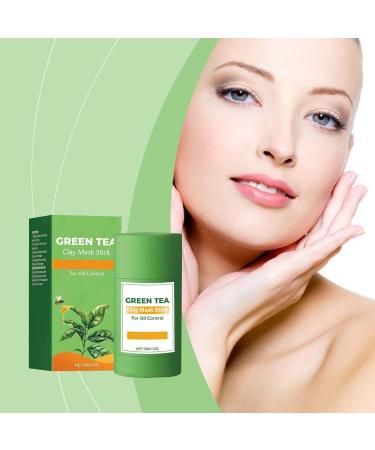 Stick Masque l'Argile et au Th Vert clat et R duction des Pores Contr le du S bum et Purification Formule L g re et Apaisante Convient aux Peaux Grasses et Mixtes Application Facile 30 g 1pcs - Buy Online on GoSupps.com