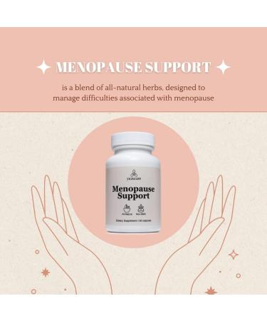 Yuzucare Menopause Support Supplements for Night Sweat & Hot Flash Relief - Hormone Balance for Women - All-Natural & Non-GMO - 60 Veggie Capsules - Buy Online on GoSupps.com