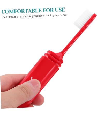 Buy Gatuida 2 Pack Travel Toothbrushes for Kids | Rubber Hanging Design | Perfect for Camping & Outdoor Use - Buy Online on GoSupps.com