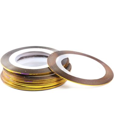Worparsen Nail Accessories Manicure Line Striping Tape Luxury Creative Golden - Buy Online on GoSupps.com