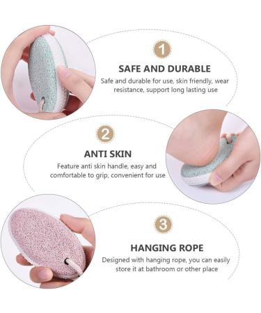 Exceart Foot Peeling Fish Treatment - 2pcs FU Stone Heel Callus Remover & Dead Skin Tool for Perfect Foot Care - Nail Art Essentials - Buy Online on GoSupps.com