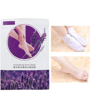 Weikeya Foot Peel Mask - Nourishing Lavender Oil Foot Masks for Dry Skin & Corn Removal | Unisex Foot Care Solution - Buy Online on GoSupps.com