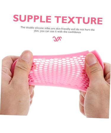 ADOCARN 8 pcs Double-Sided Face Scrubbers for Blackhead Removal and Exfoliation - Silicone Makeup Remover Pads for Deep Cleansing and Soft Skin Care - Buy Online on GoSupps.com