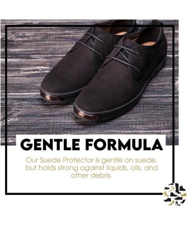 Suede Protector Spray 125ml | Long Lasting Water & Stain Resistance | For Dress Shoes, Trainers, Boots, Heels, Sandals - Buy Online on GoSupps.com